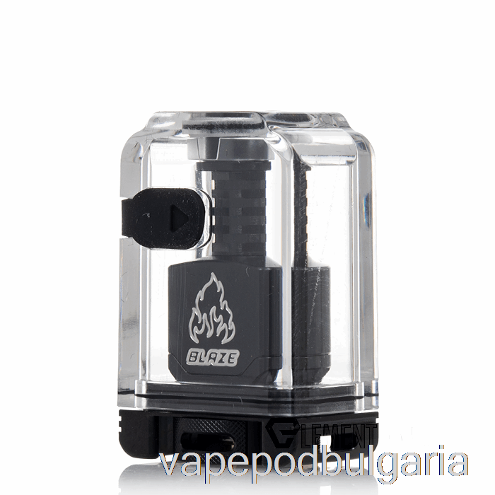 Vape Течности Thunderhead Creations Blaze Bridge Boro Tank Silver Black